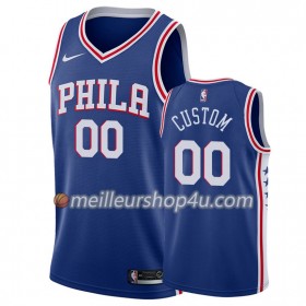 Maillot Basket Homme Philadelphia 76ers Personnalisé 2019-20 Nike Icon Edition Swingman